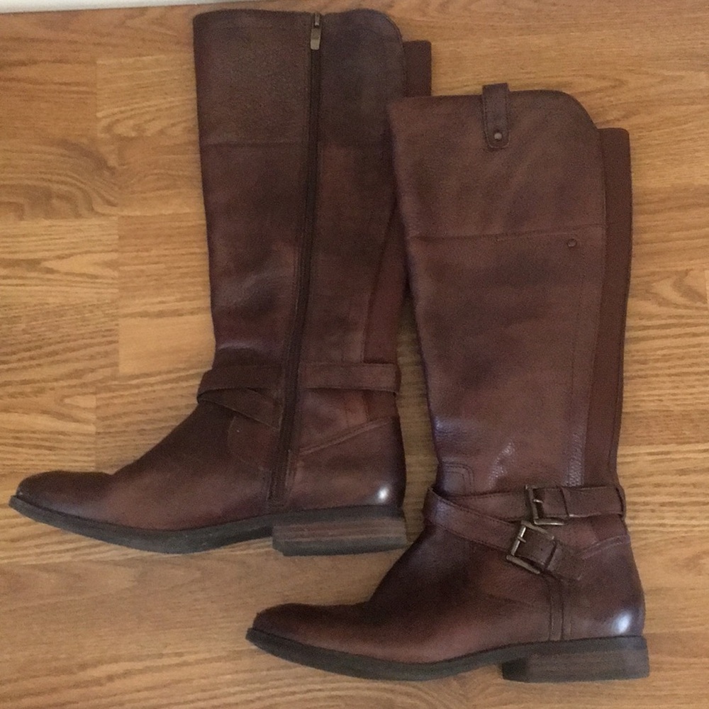 Brown Marc Fisher Riding Boots